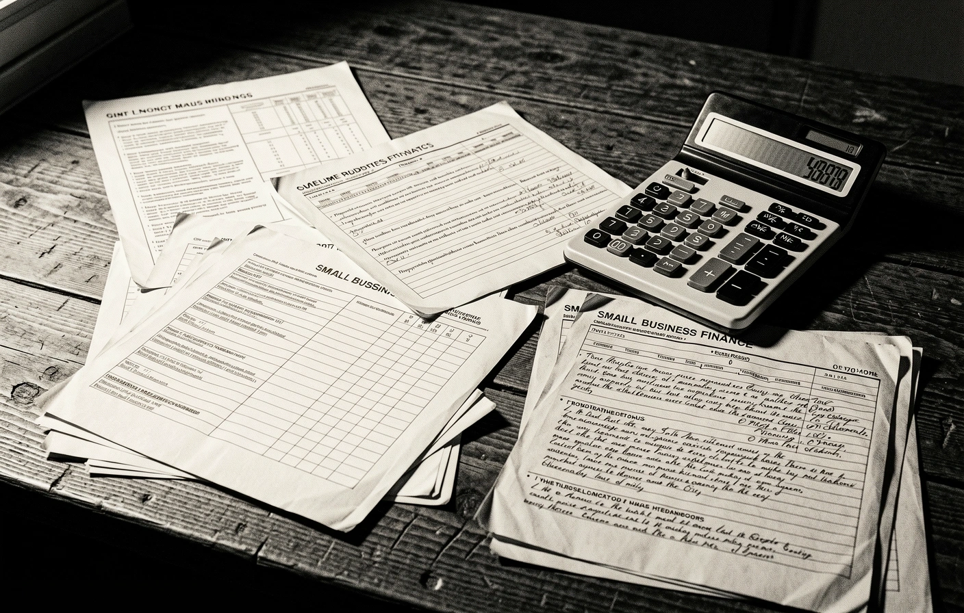 Financial ledger backdrop